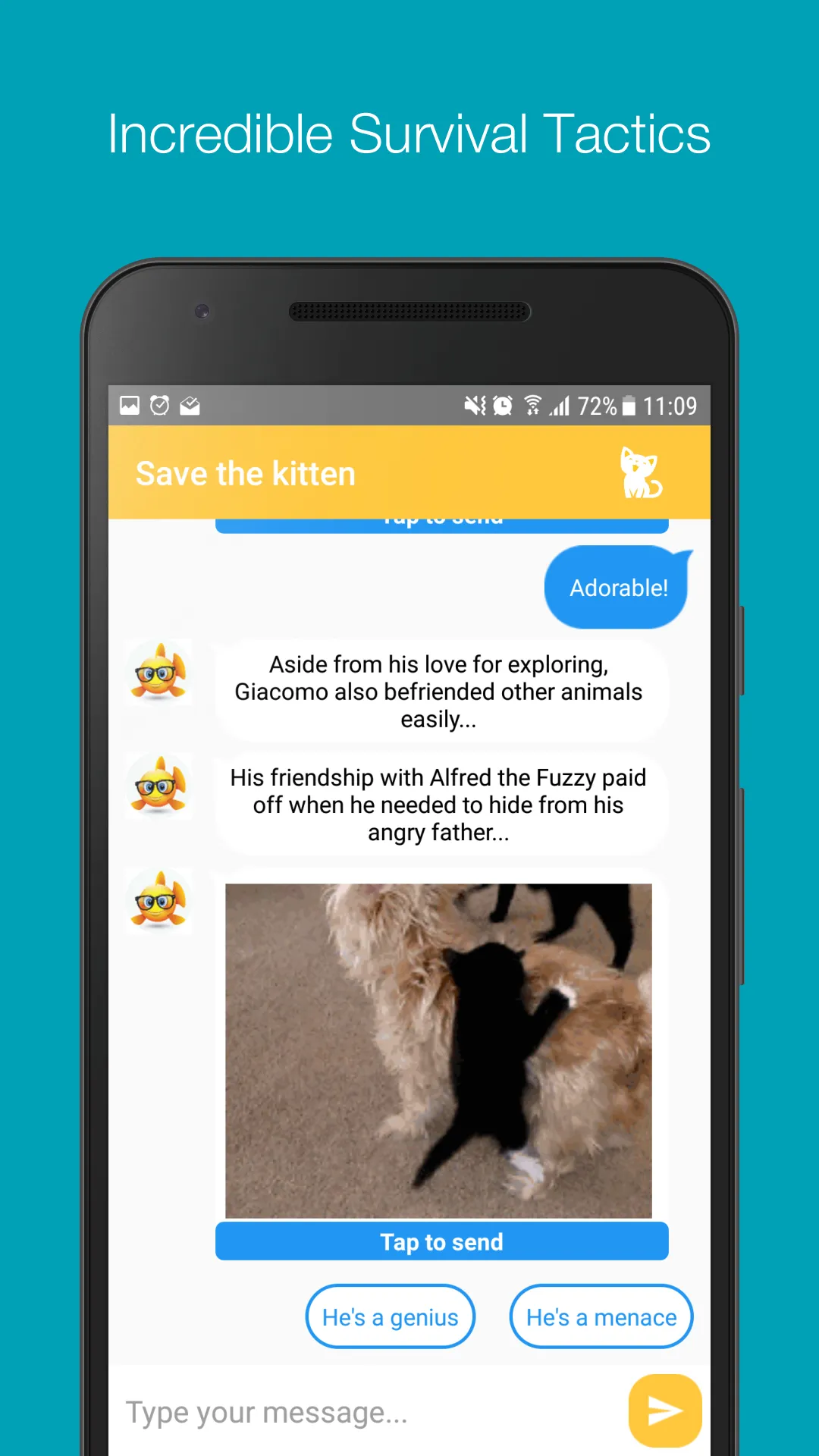 Save The Kitten | Indus Appstore | Screenshot