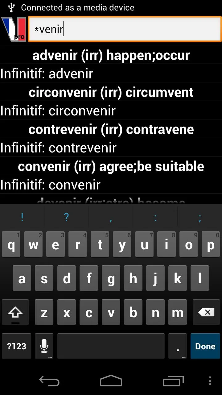 French Verbs | Indus Appstore | Screenshot