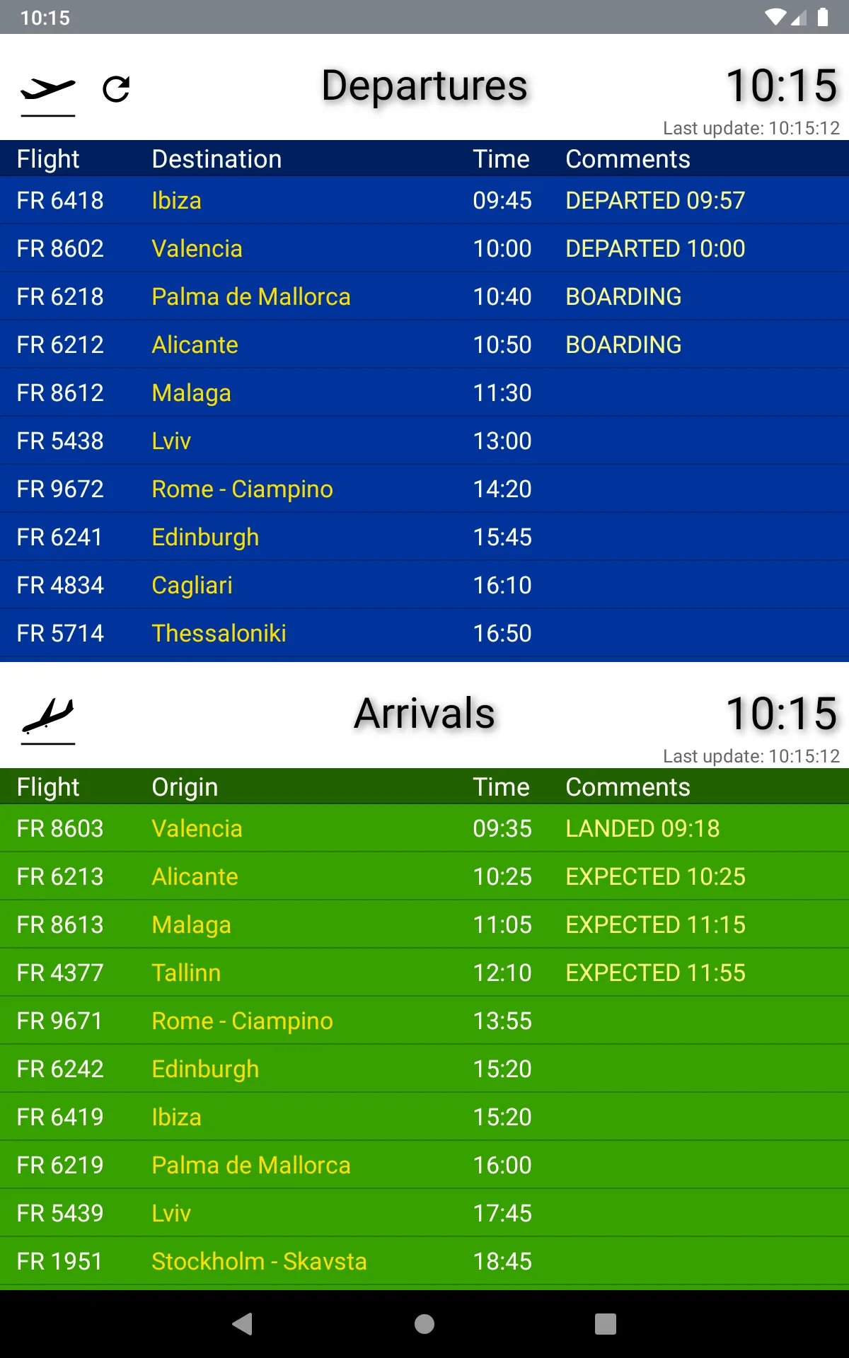 Airport Weeze Flight Info | Indus Appstore | Screenshot