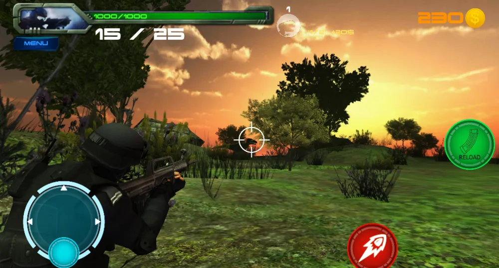 Jurassic 3D : Dinosaur Hunter | Indus Appstore | Screenshot