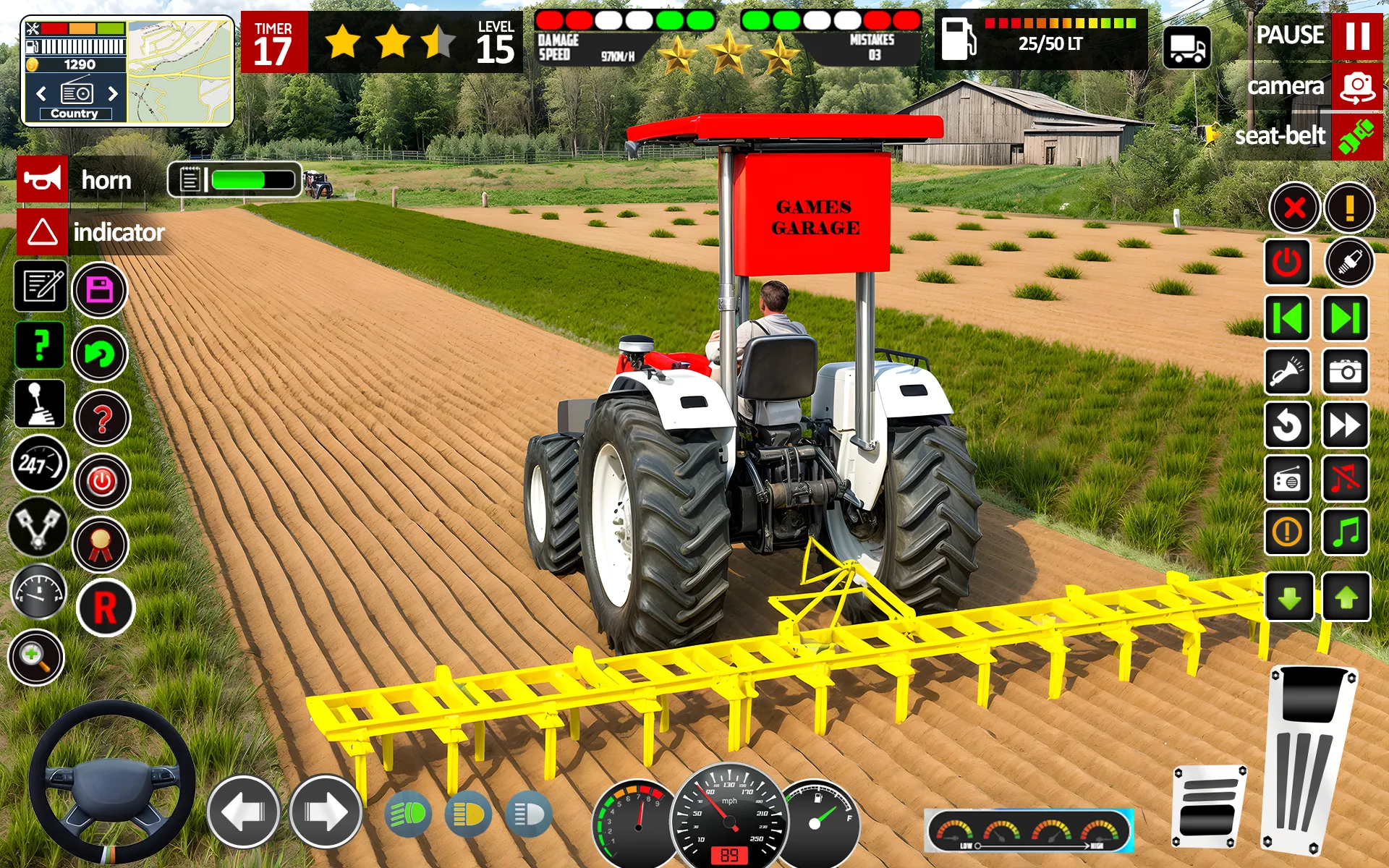 Farming Tractor Game Simulator | Indus Appstore | Screenshot