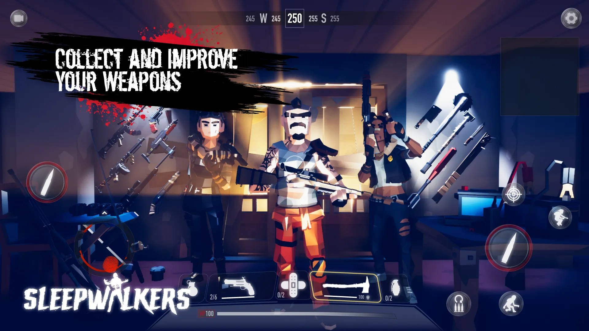 SleepWalkers : Zombie War | Indus Appstore | Screenshot