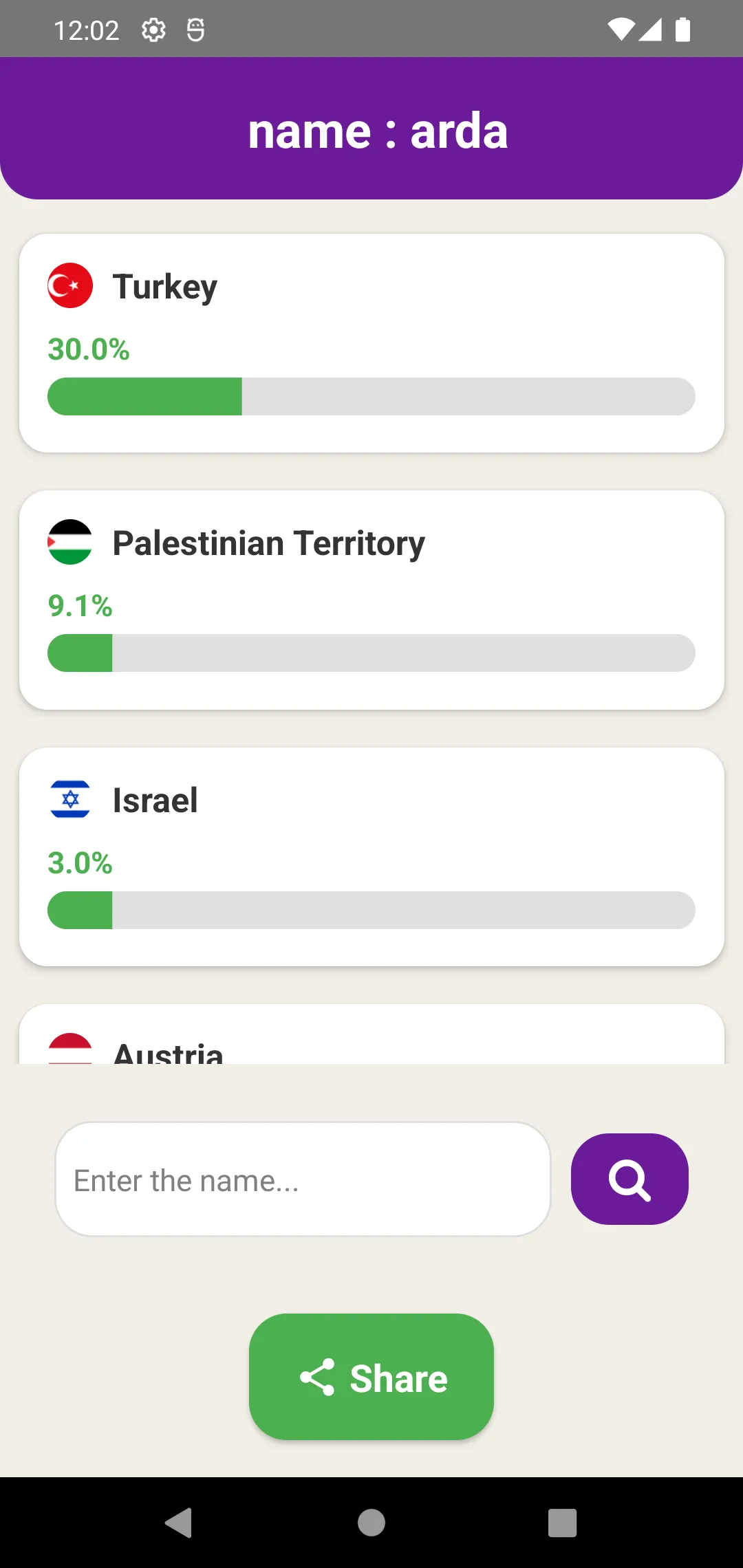 Nationality Checker | Indus Appstore | Screenshot