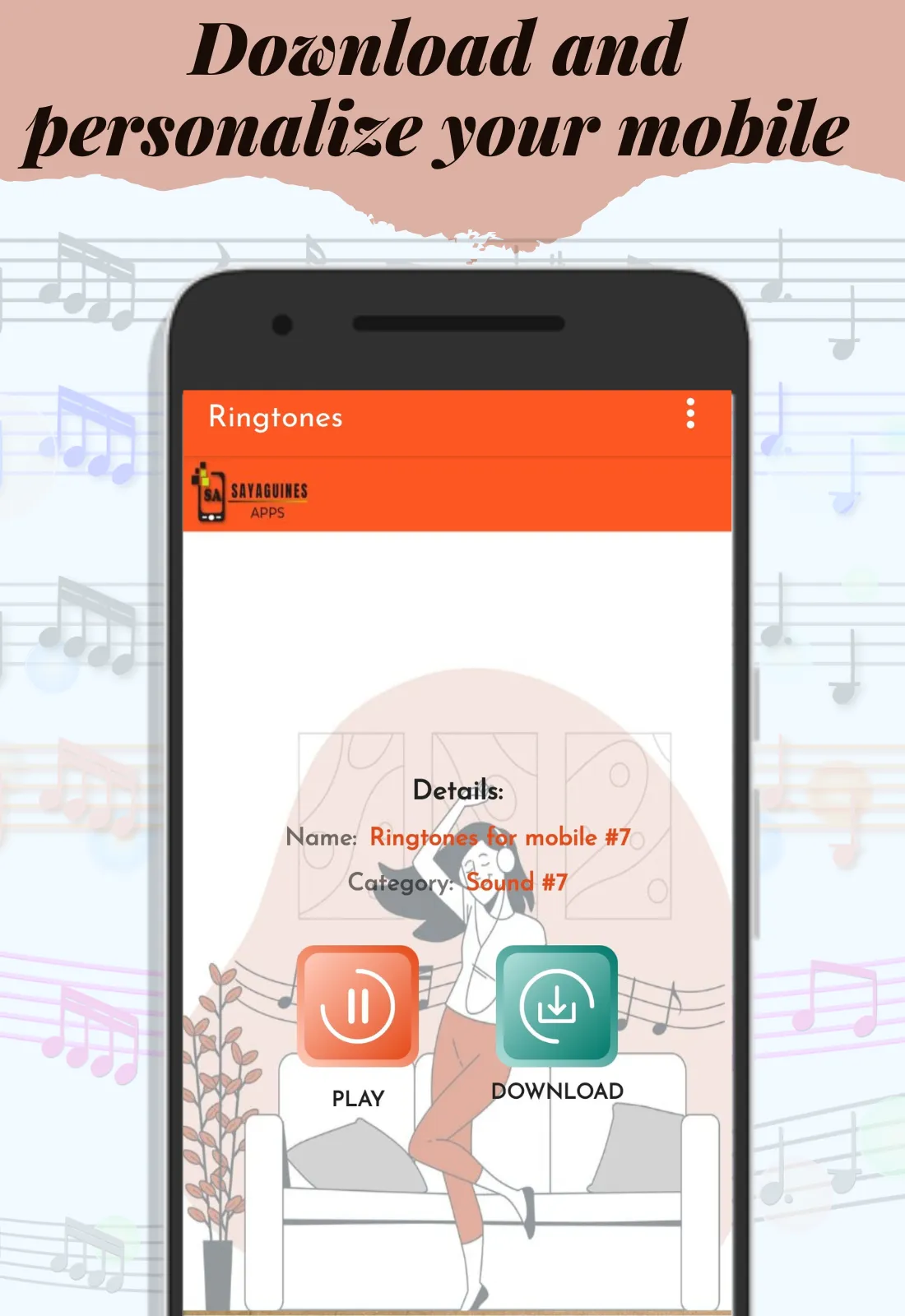 Cell phone ringtones | Indus Appstore | Screenshot