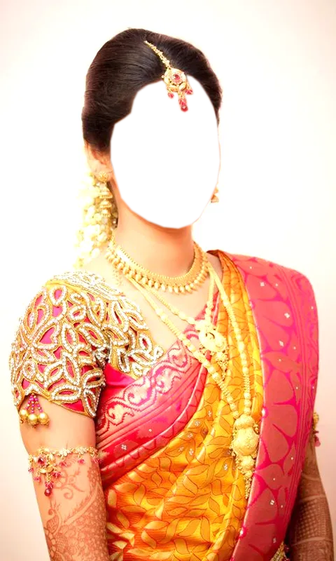 Women Bridal Saree PhotoEditor | Indus Appstore | Screenshot