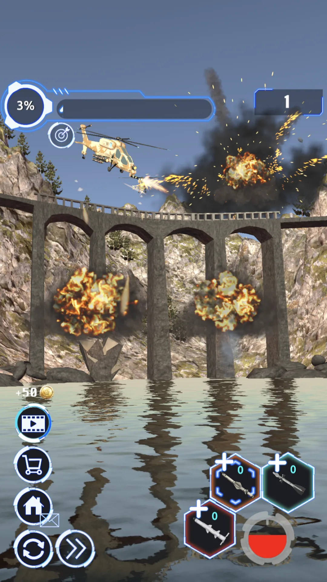 City Demolish: Rocket Smash! | Indus Appstore | Screenshot