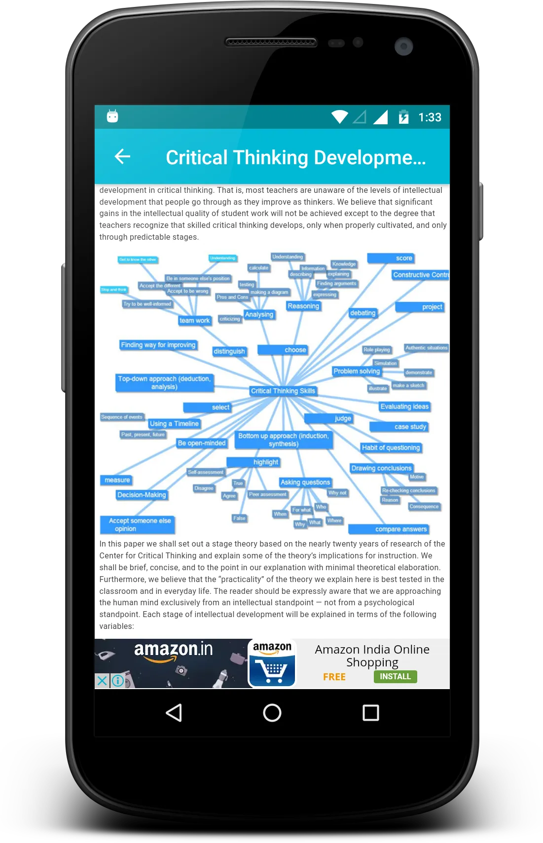 Critical Thinking | Indus Appstore | Screenshot