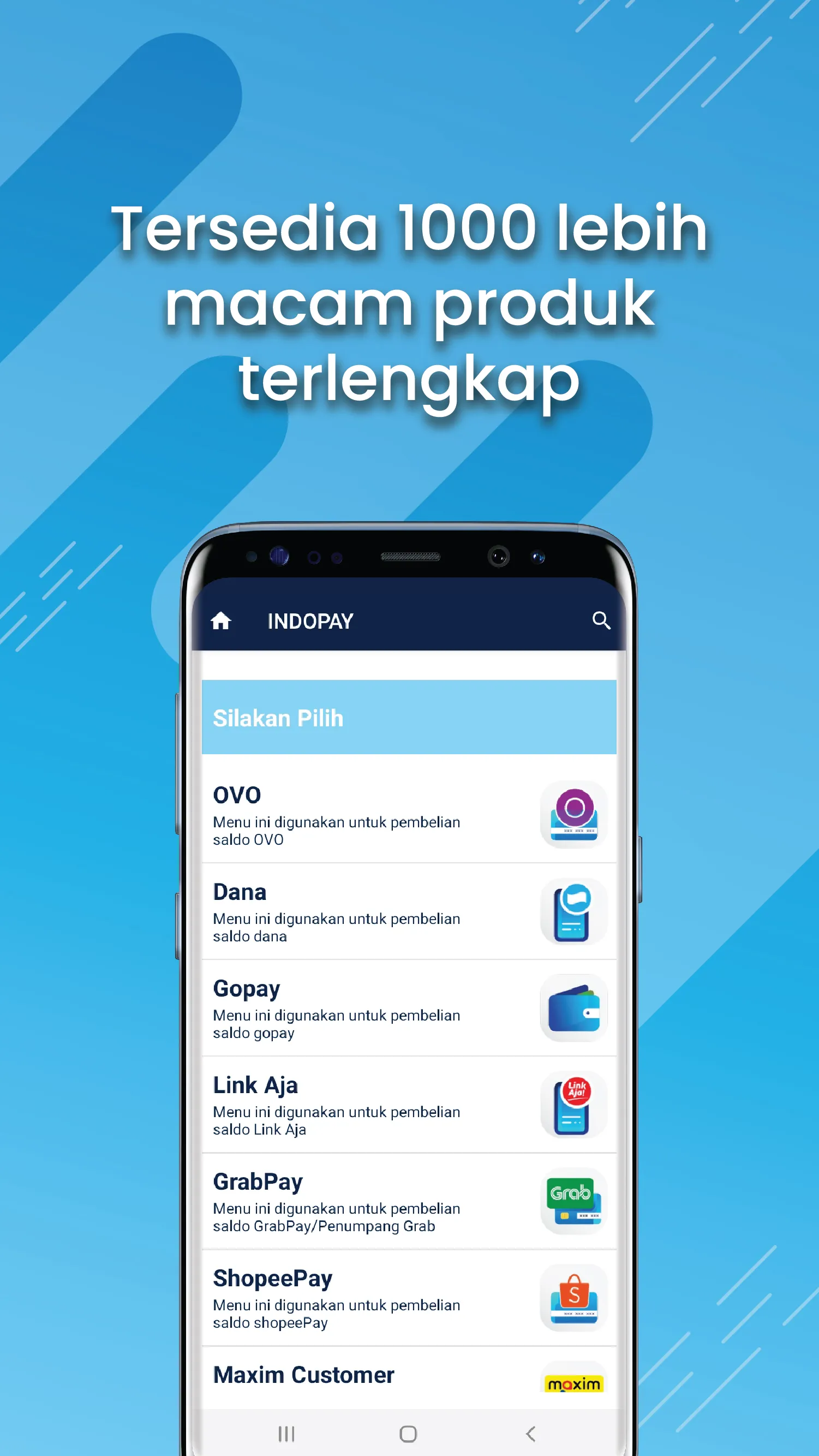 INDOPAY Mobile: Pulsa Termurah | Indus Appstore | Screenshot