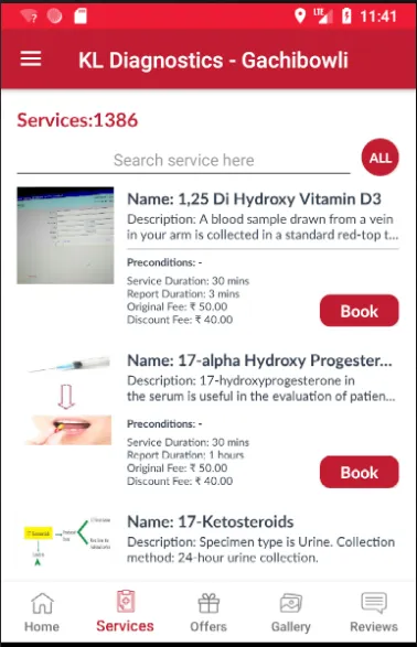 DiagnoShop-One Stop Healthcare | Indus Appstore | Screenshot