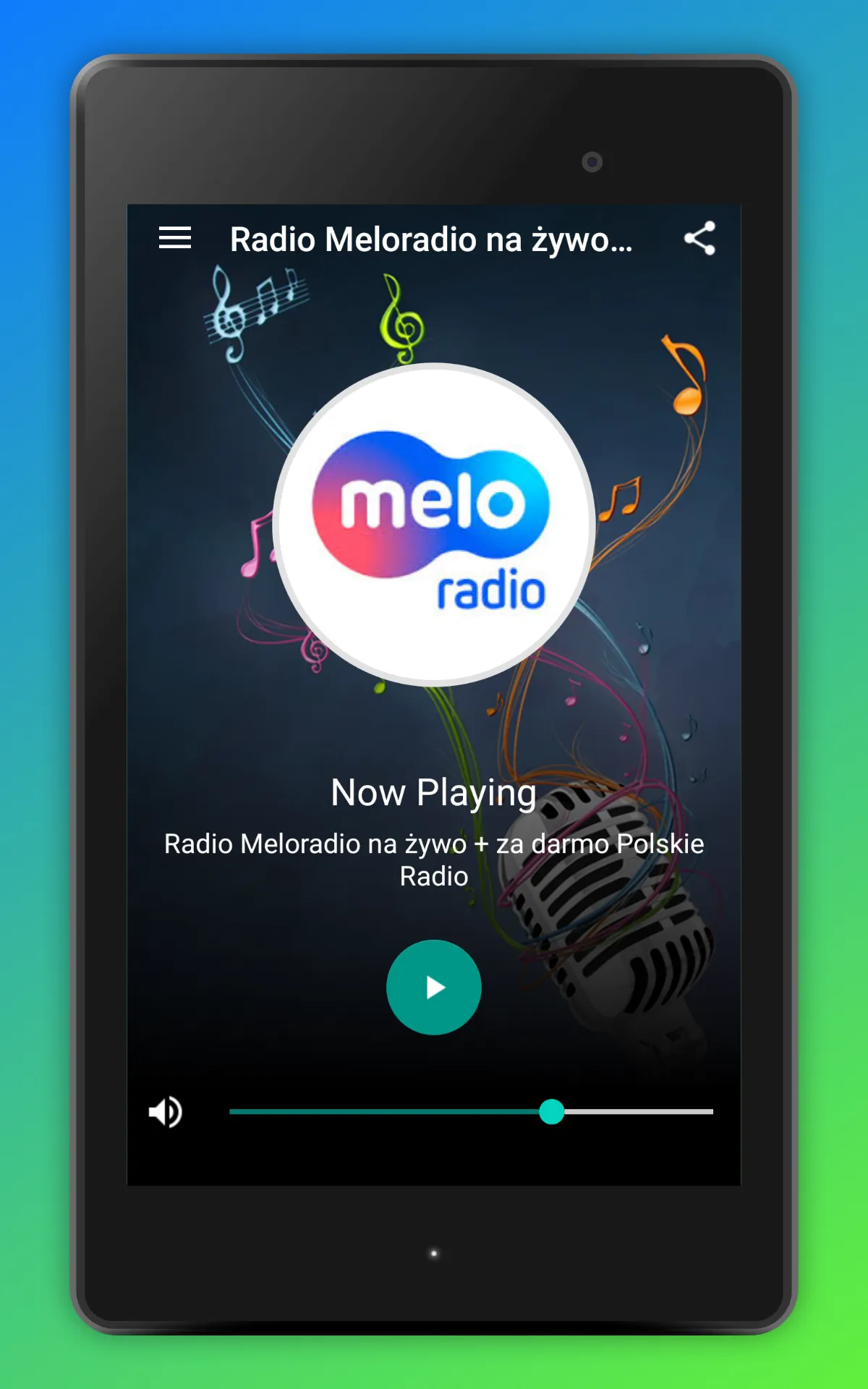 Radio Meloradio Polskie Online | Indus Appstore | Screenshot