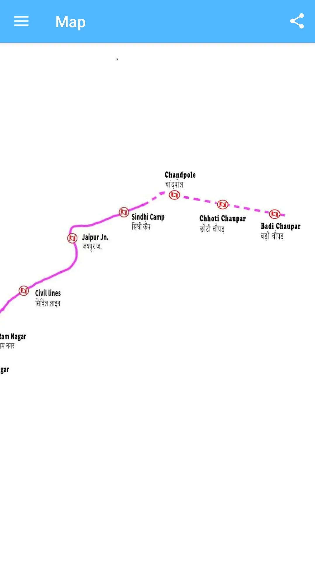 Jaipur Metro Rail Guide | Indus Appstore | Screenshot