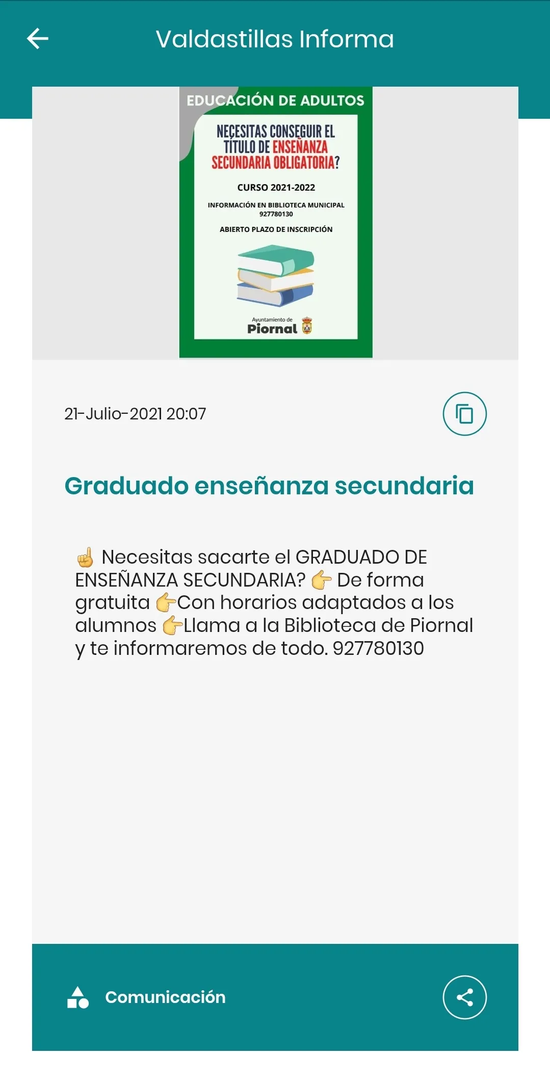 Ayto Valdastillas Informa | Indus Appstore | Screenshot