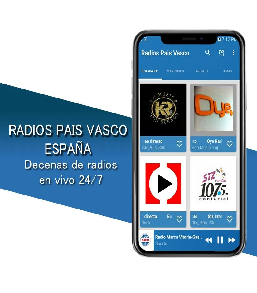 Radios Pais Vasco | Indus Appstore | Screenshot