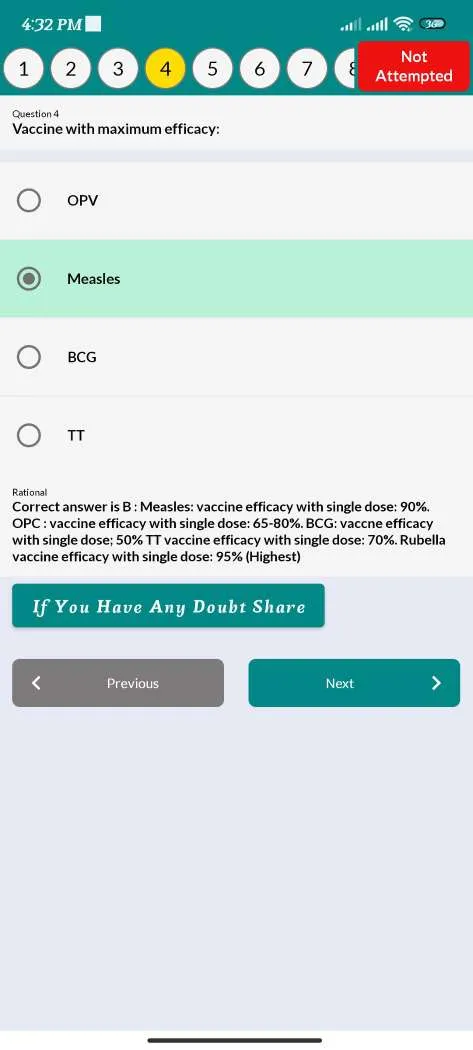 Nursing Test Series | Indus Appstore | Screenshot