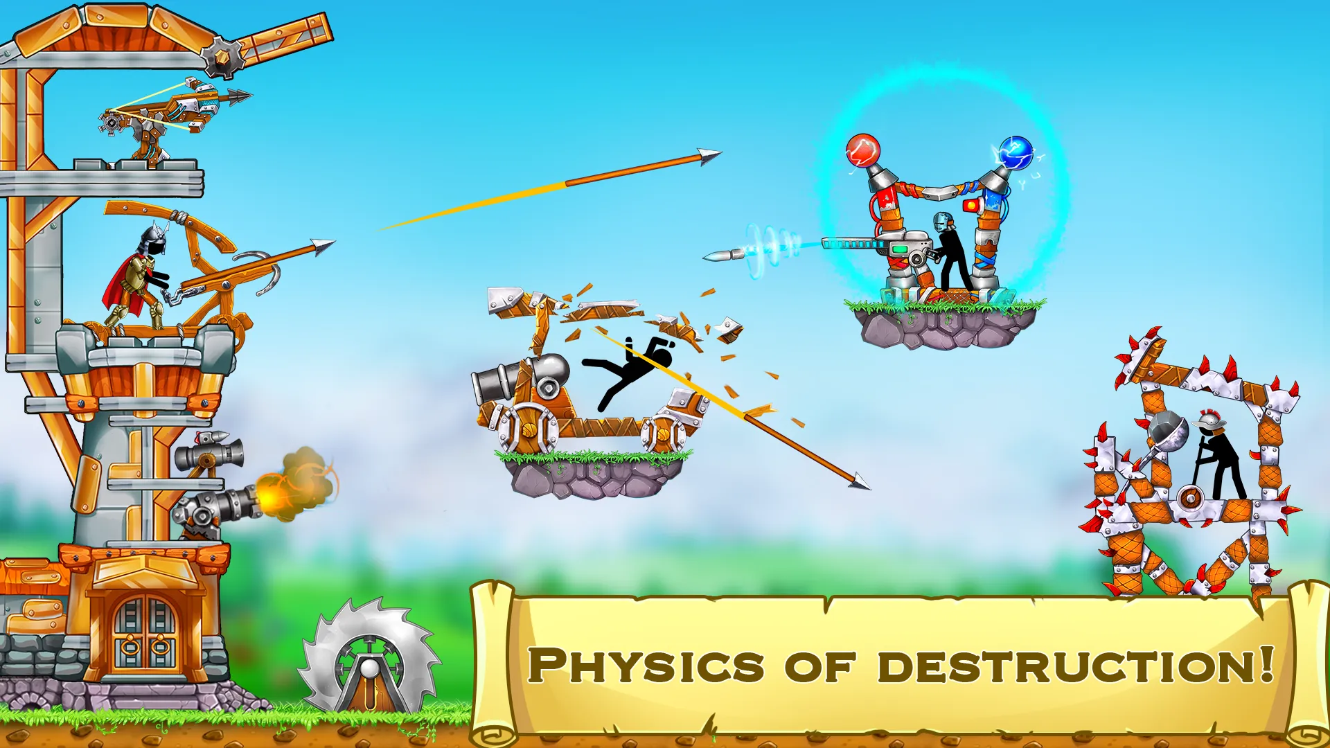 The Catapult 2 : bone masters | Indus Appstore | Screenshot