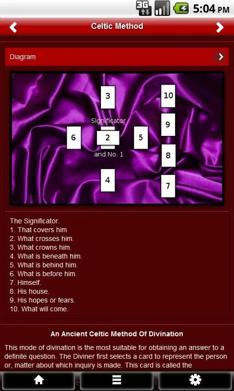 Pictorial Tarot | Indus Appstore | Screenshot