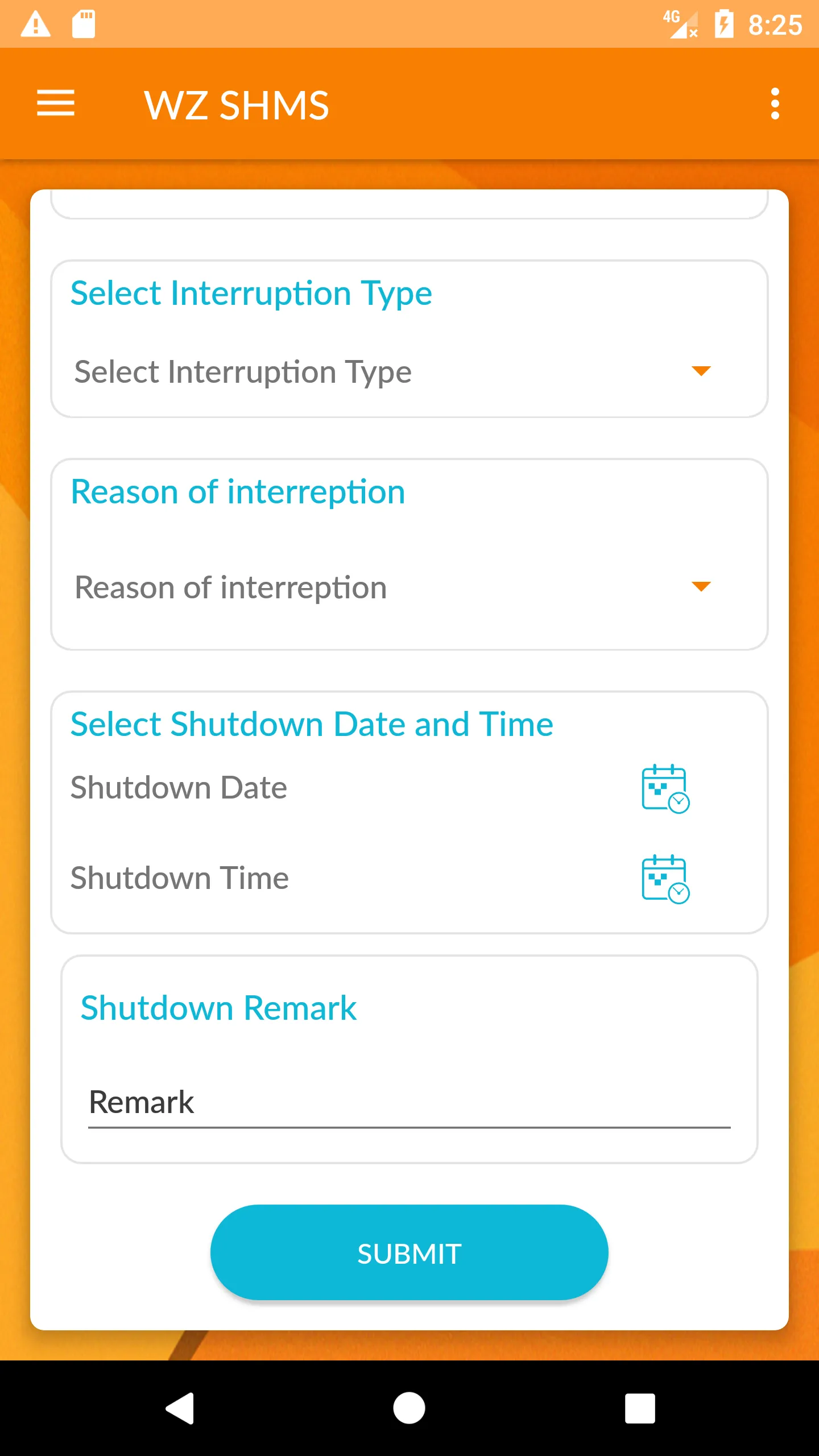 WZ SHMS: Shutdown-Monitoring | Indus Appstore | Screenshot