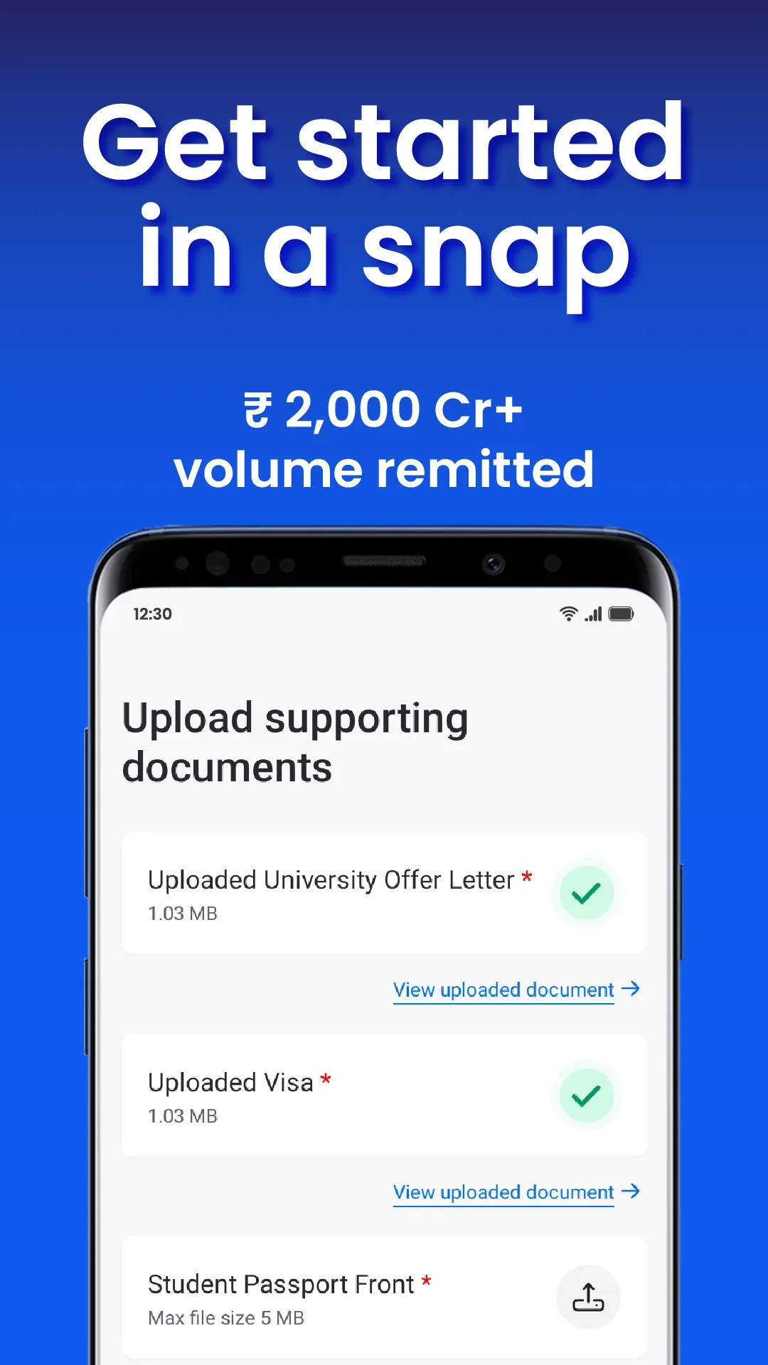 HOP Remit - Send Money Abroad | Indus Appstore | Screenshot