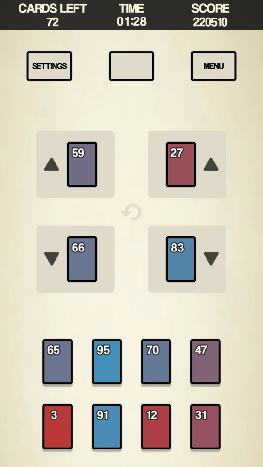 98 Cards | Indus Appstore | Screenshot