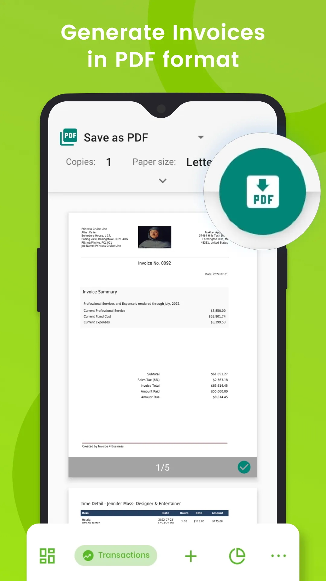 Invoice 4 Business Billing App | Indus Appstore | Screenshot