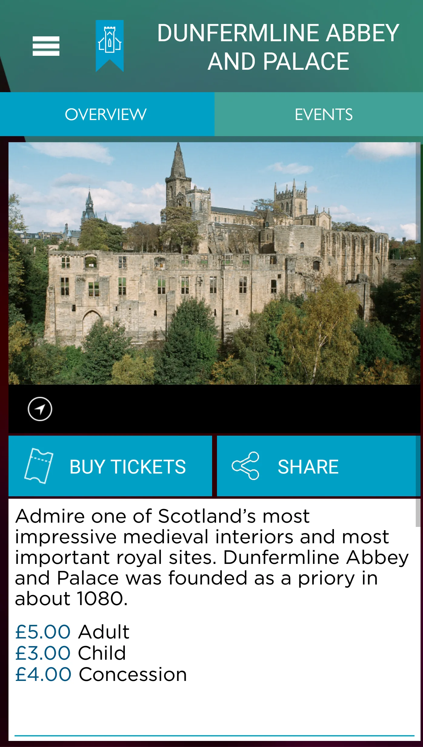 Historic Scotland | Indus Appstore | Screenshot