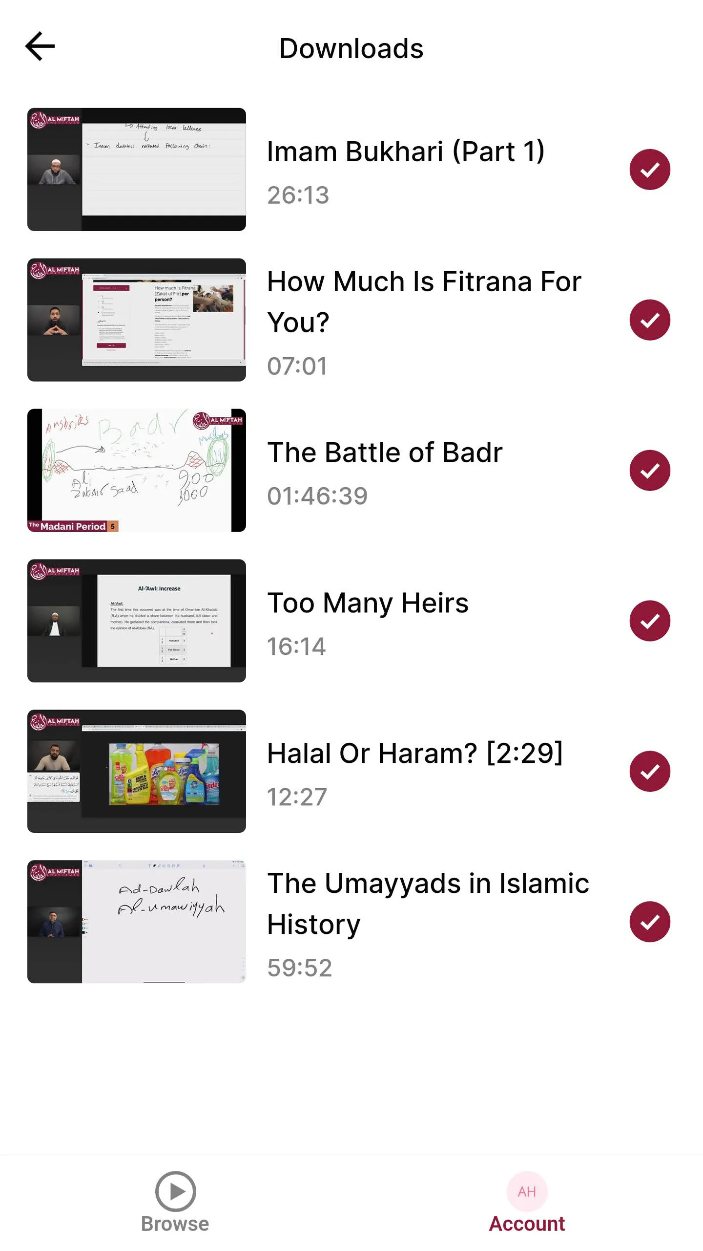 Islamic Courses: Muslim Videos | Indus Appstore | Screenshot