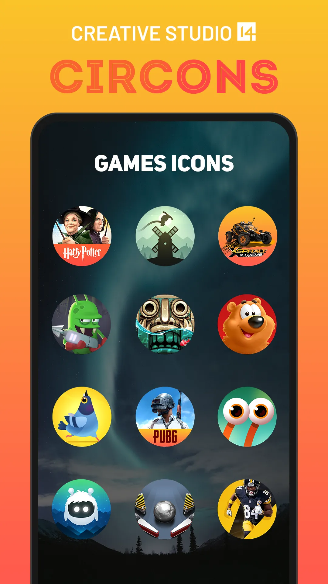 Circons: Circle Icon Pack | Indus Appstore | Screenshot