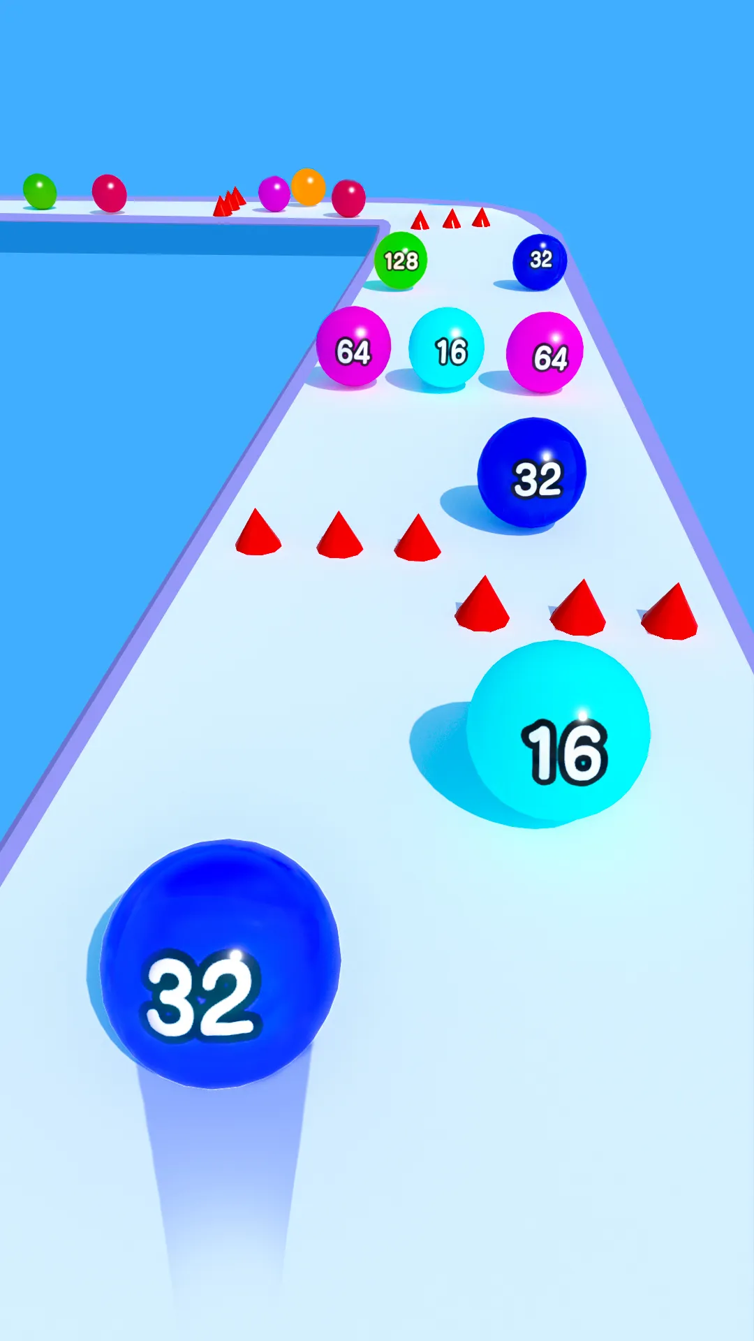 Rolling Ball Run Numbers Game | Indus Appstore | Screenshot