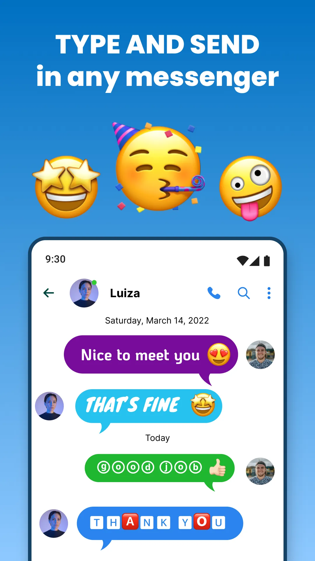 Fonts Keyboard - Fonts & Emoji | Indus Appstore | Screenshot