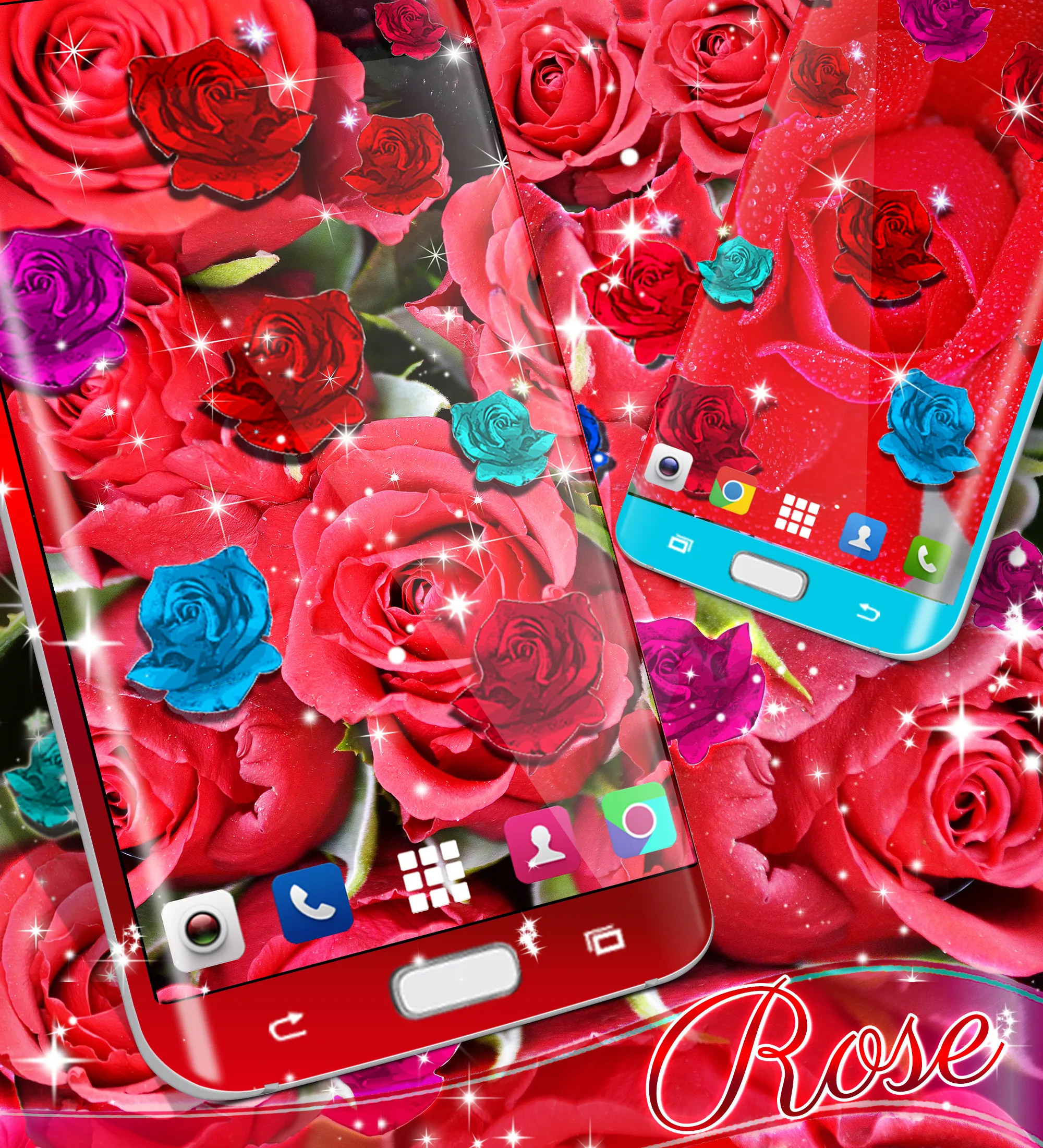 Rose live wallpaper | Indus Appstore | Screenshot