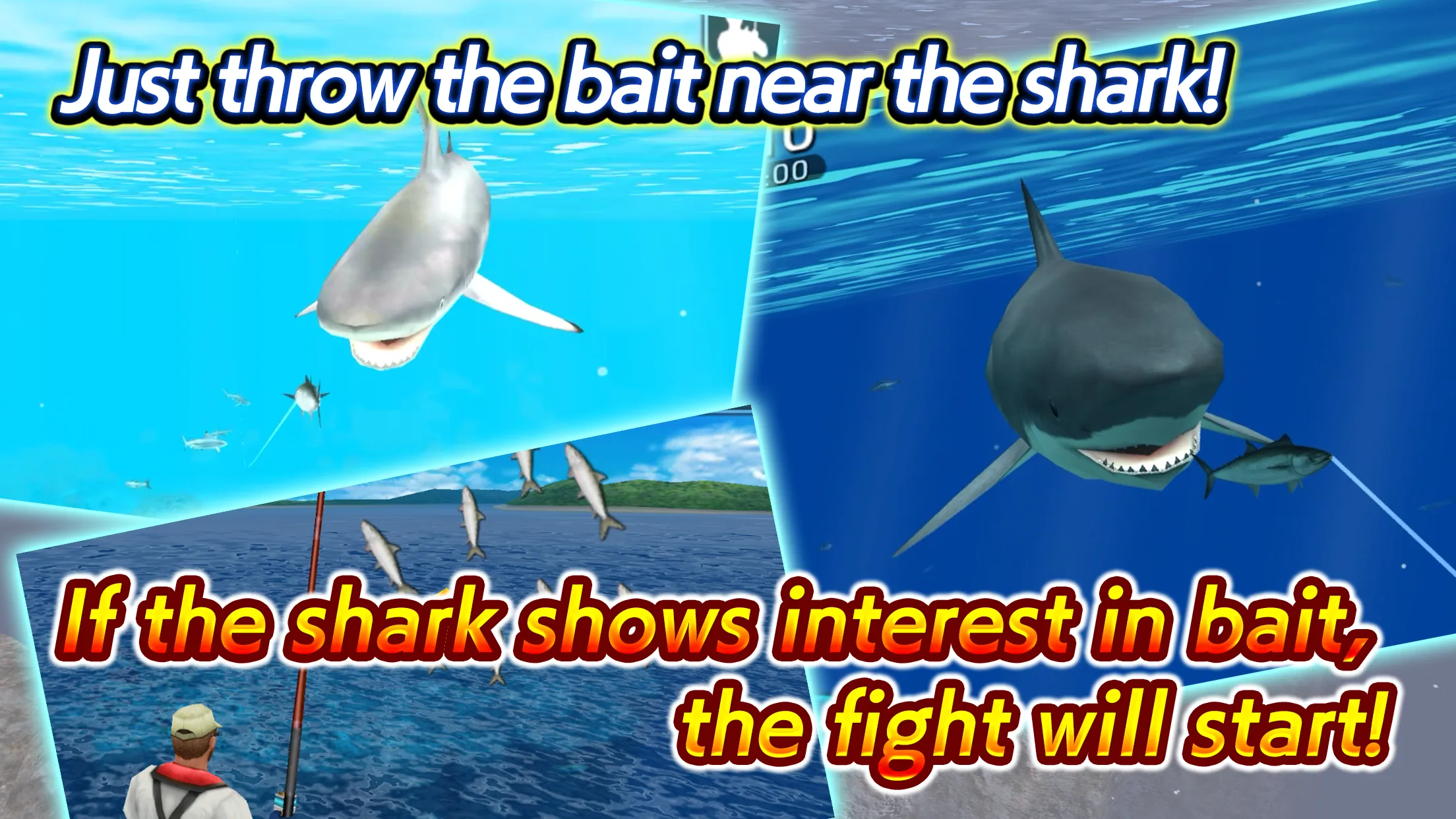 Wild Shark Fishing | Indus Appstore | Screenshot