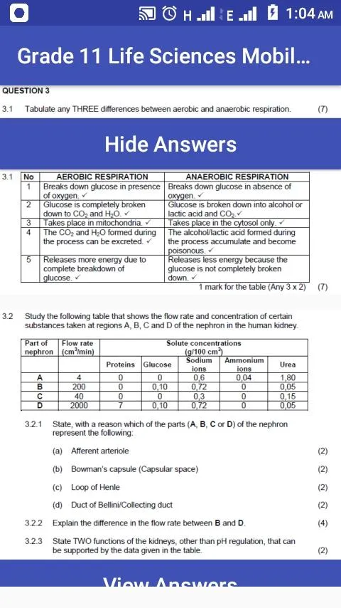 Grade 11 Life Sciences | Indus Appstore | Screenshot