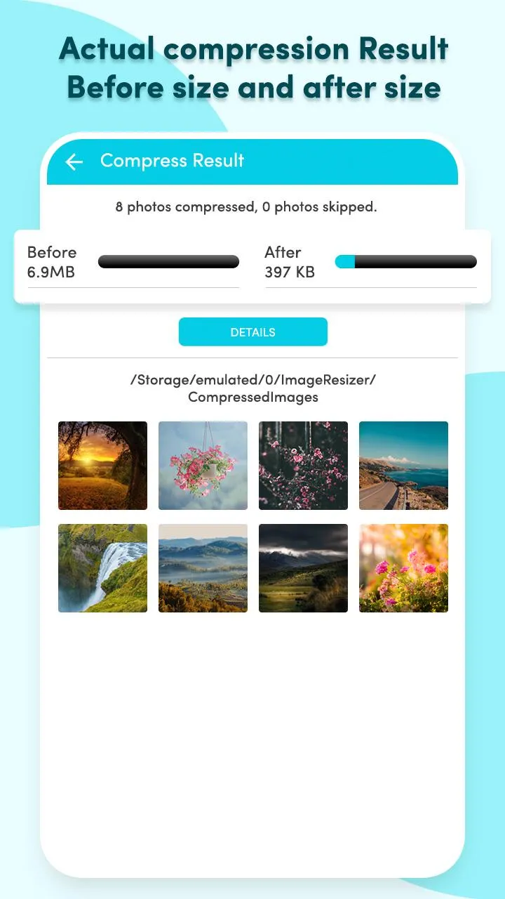 pCrop: Photo Resizer and Compr | Indus Appstore | Screenshot