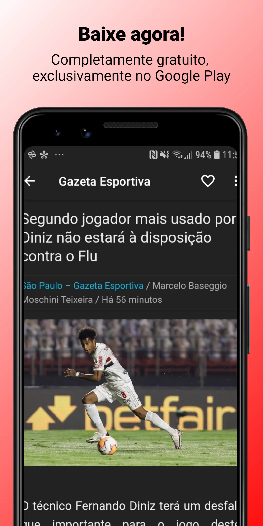 Notícias do São Paulo FC | Indus Appstore | Screenshot