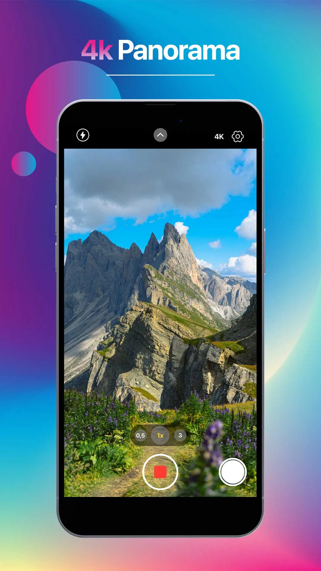 Camera 4K Phone 15, Selfie 360 | Indus Appstore | Screenshot