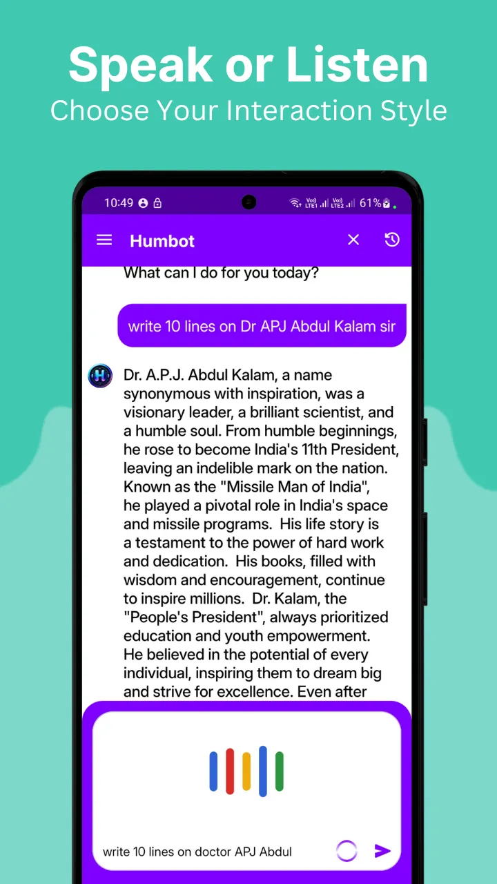 Humbot: AI Chat & Humanizer | Indus Appstore | Screenshot