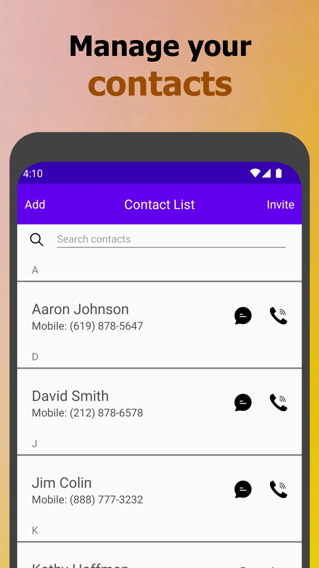My 2nd Line Text Call Number | Indus Appstore | Screenshot