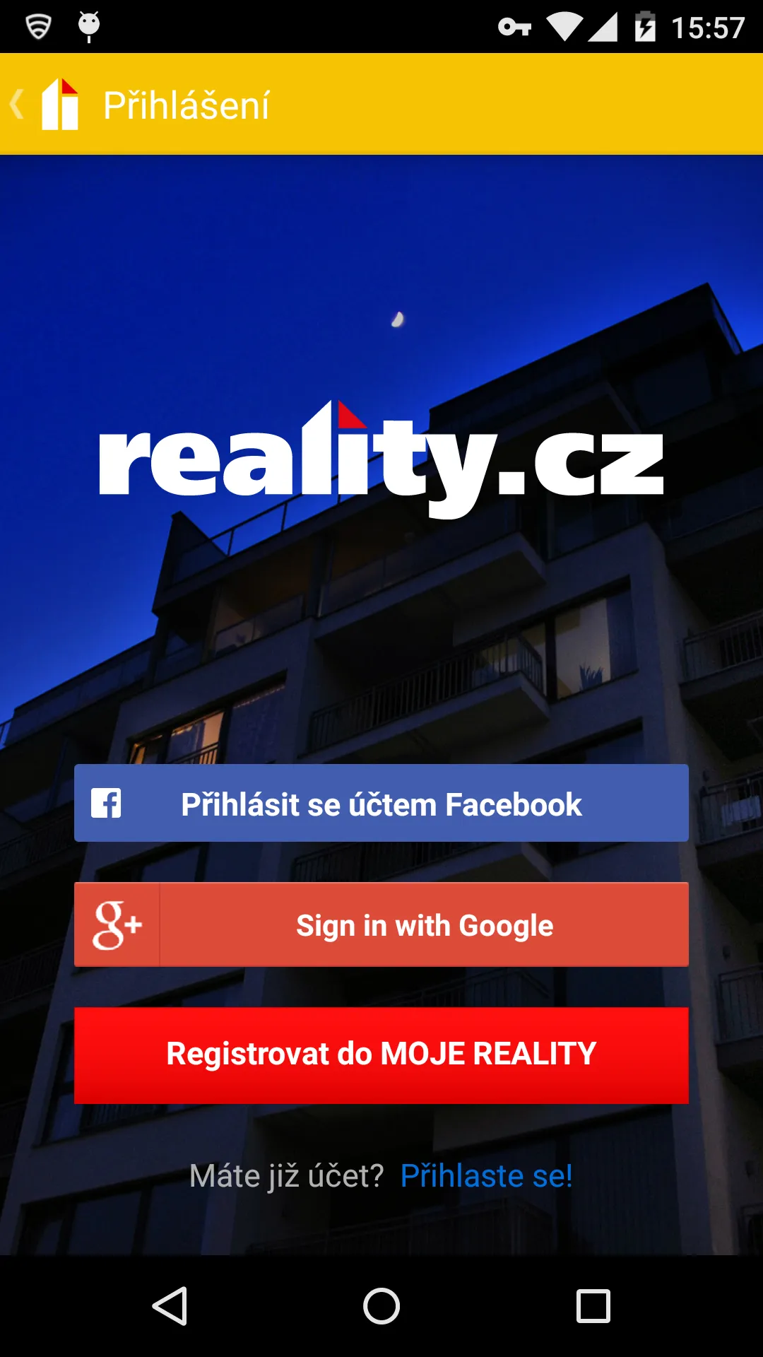 reality.cz | Indus Appstore | Screenshot