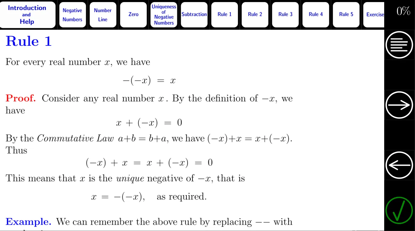 Algebra Tutorial 1B | Indus Appstore | Screenshot