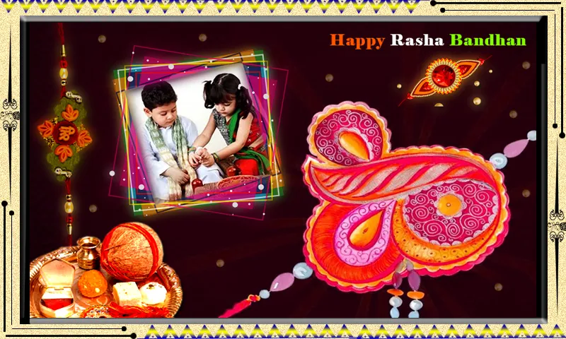 Raksha Bandhan Photo Frames | Indus Appstore | Screenshot