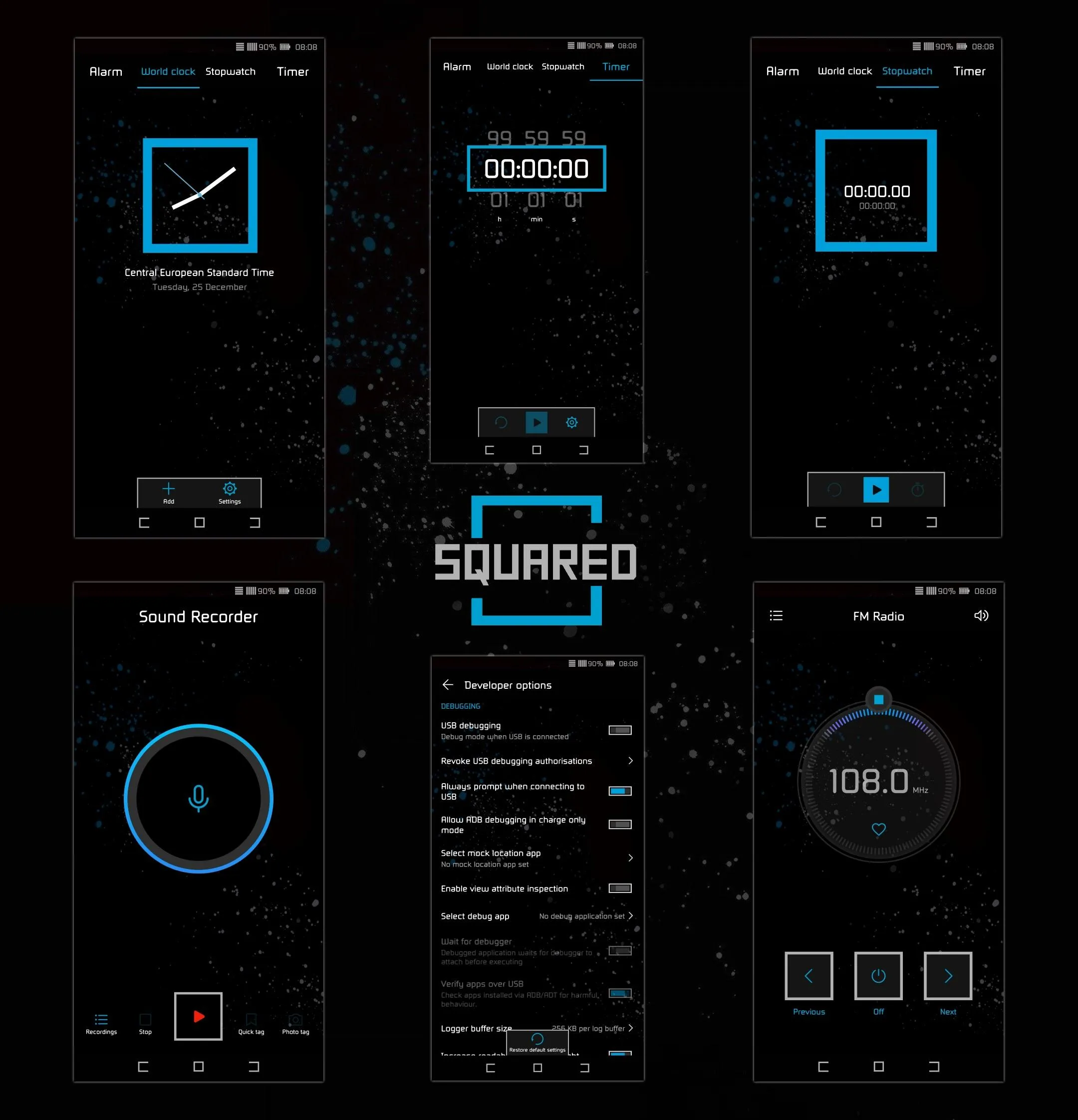 [EMUI5/8/9]Squared Theme | Indus Appstore | Screenshot