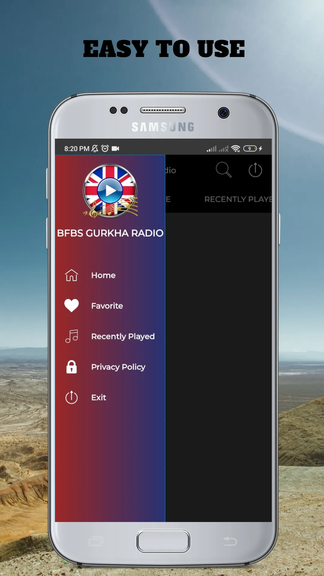 BFBS Gurkha Radio UK App Live | Indus Appstore | Screenshot