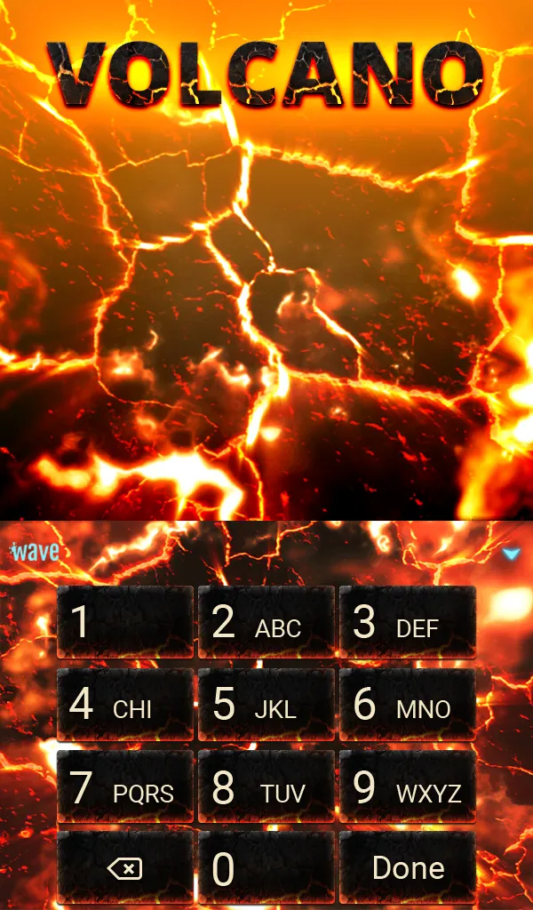 Volcano Live Wallpaper Theme | Indus Appstore | Screenshot