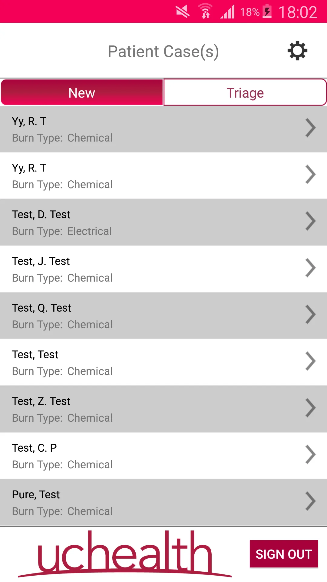 UCH Burn Consult | Indus Appstore | Screenshot