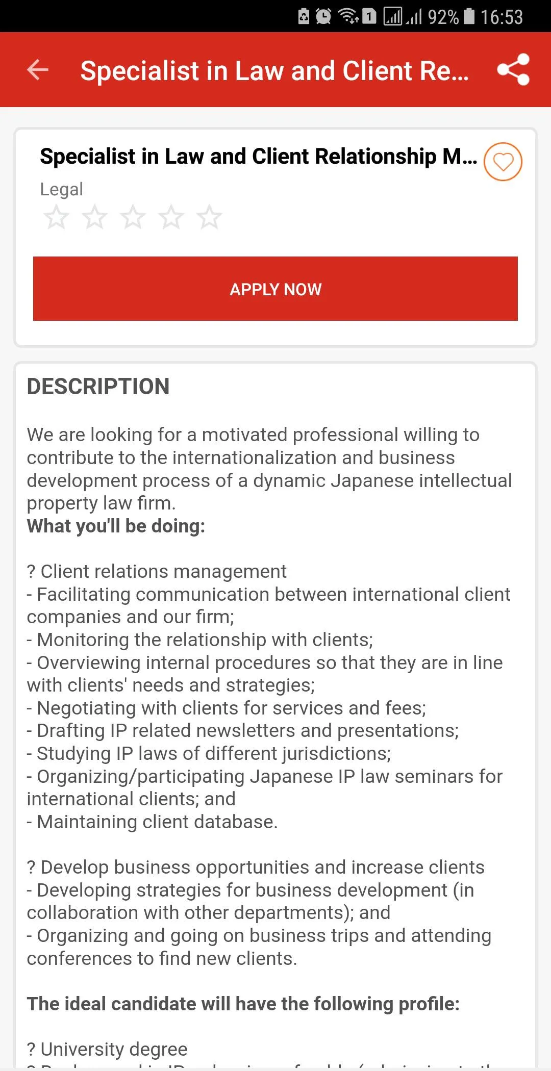 Jobs in Japan - Tokyo Jobs | Indus Appstore | Screenshot