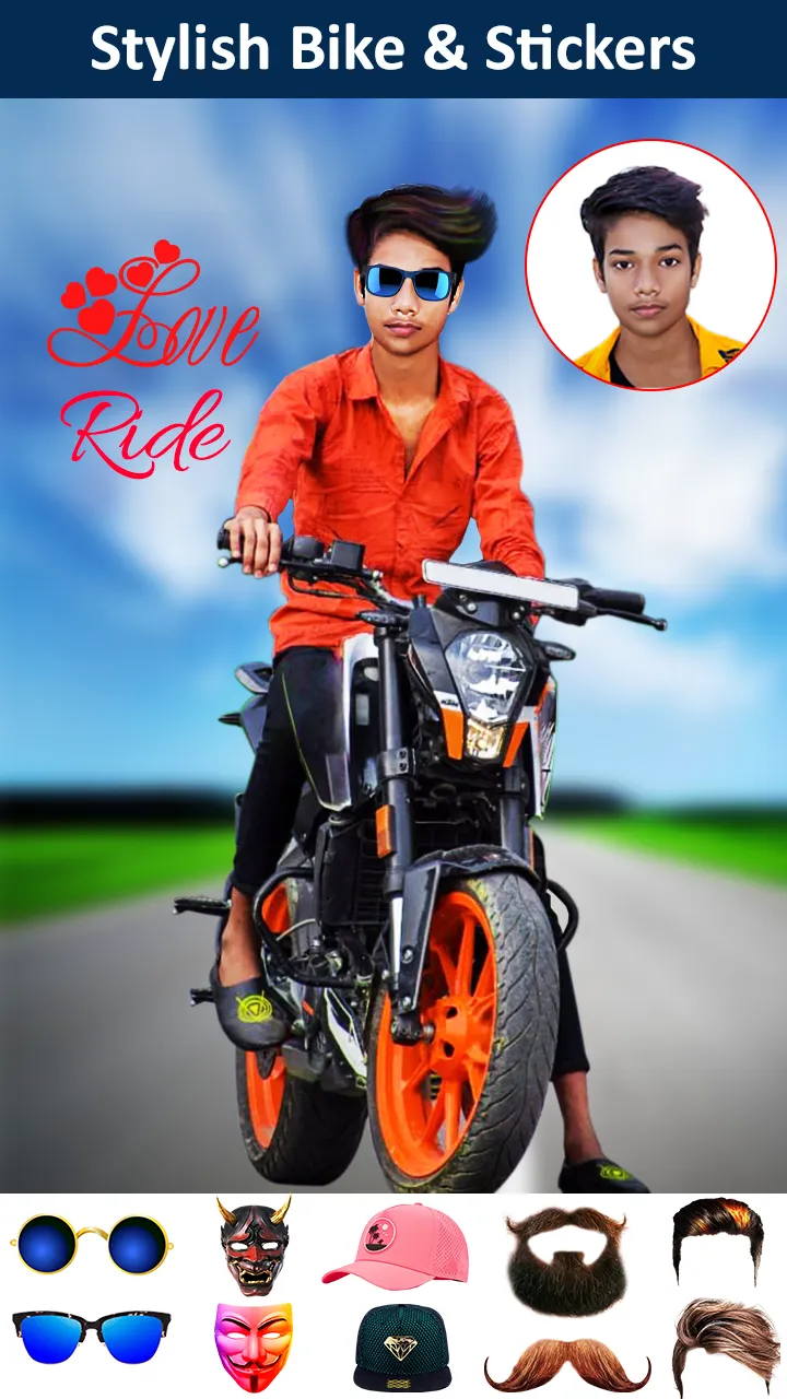 Bike Photo Editor - Bike Frame | Indus Appstore | Screenshot