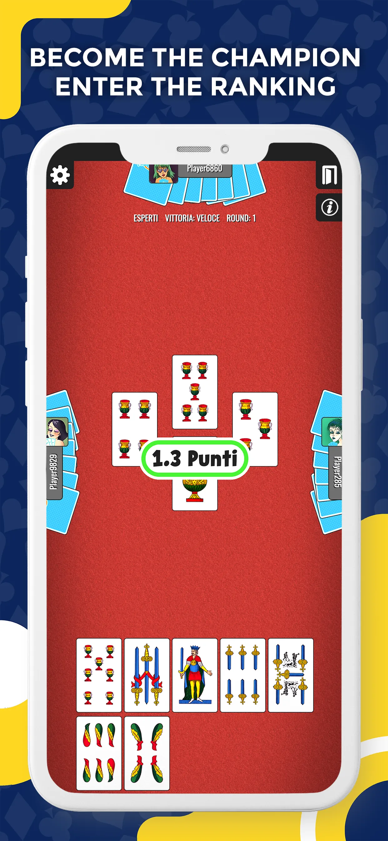 Traversone Più – Card Games | Indus Appstore | Screenshot