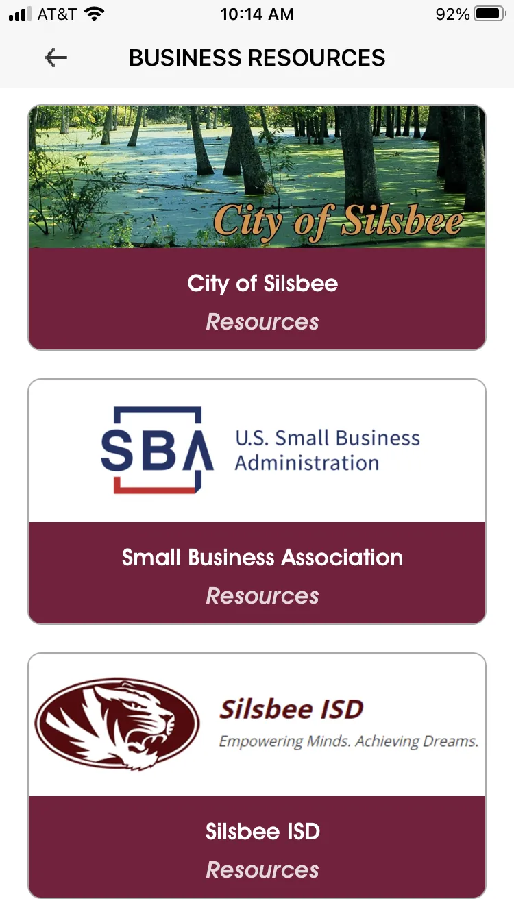 Silsbee Chamber Of Commerce | Indus Appstore | Screenshot