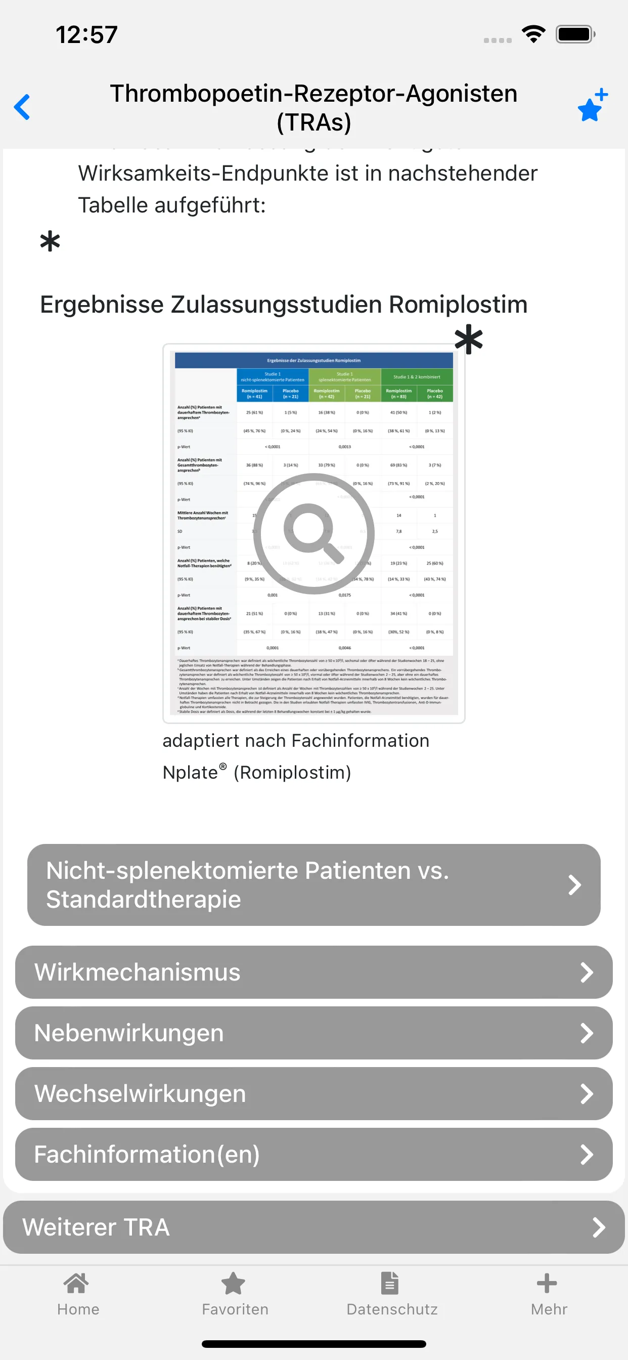 ITP onkowissen | Indus Appstore | Screenshot