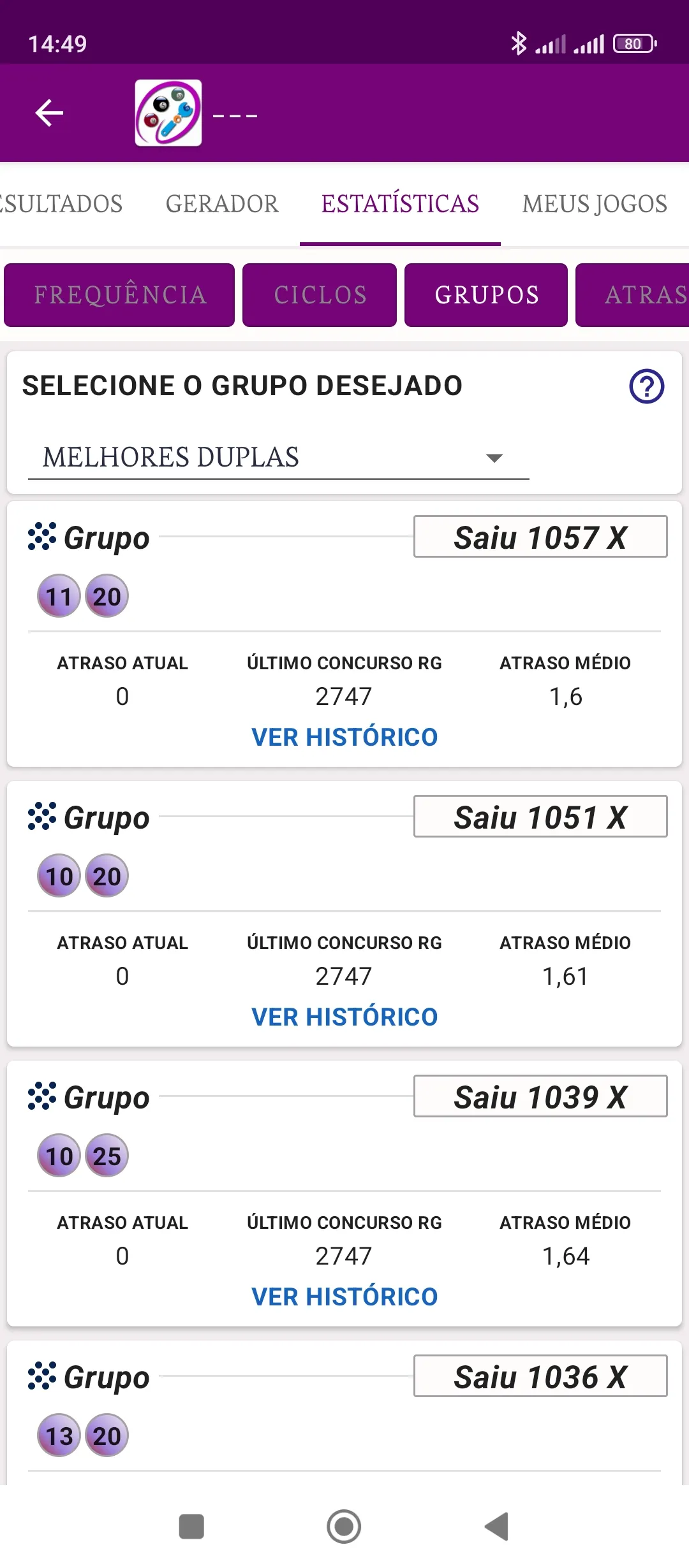 Resultados da Loteria | Indus Appstore | Screenshot